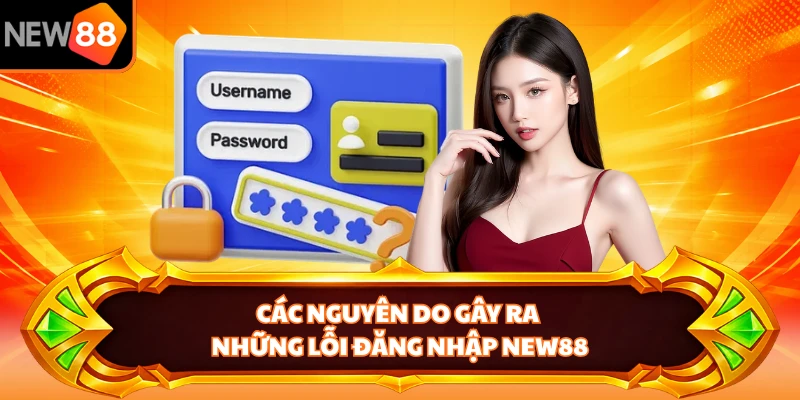 Các nguyên do gây ra những lỗi đăng nhập NEW88